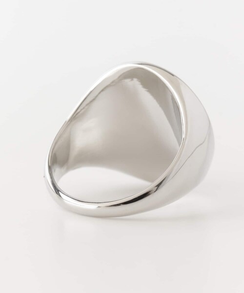 URBAN RESEARCH ID（アーバンリサーチ アイディー）の「URBAN RESEARCH iD 黑色圓形戒指（その他・メンズ・黑色・17/19）」の2枚目の写真