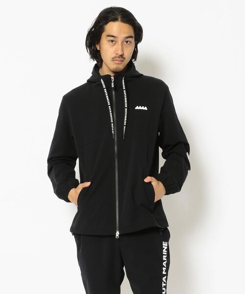 muta（ムータ）の「【別注】muta MARINE/ムータ マリン/DOT AIR HOODIE/パーカー（その他・メンズ・WHITE/BLACK・4/5/6/7）」の2枚目の写真