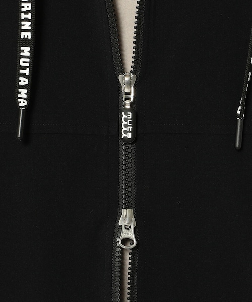 muta（ムータ）の「【別注】muta MARINE/ムータ マリン/DOT AIR HOODIE/パーカー（その他・メンズ・WHITE/BLACK・4/5/6/7）」の6枚目の写真
