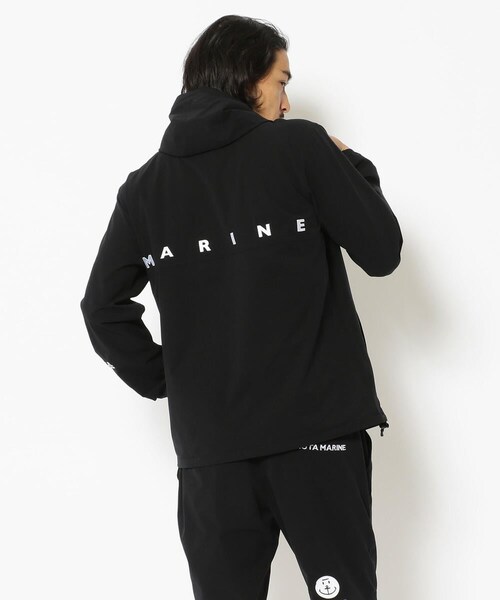 muta（ムータ）の「【別注】muta MARINE/ムータ マリン/DOT AIR HOODIE/パーカー（その他・メンズ・WHITE/BLACK・4/5/6/7）」の12枚目の写真
