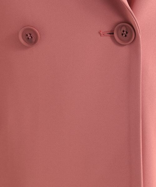 Andemiu（アンデミュウ）の「Ｗテーラードサマージレ（ジャケット/アウター・レディース・アイボリー08/ピンク25/カーキ78・F）」の21枚目の写真