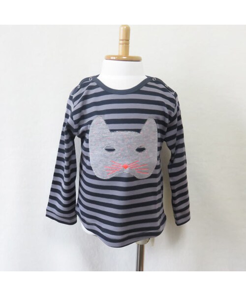 0000（ゼロゼロゼロゼロ）の「BONHEUR DU JOUR 長袖Tシャツ(14283)（ベビーギフト・キッズ・その他）」の2枚目の写真