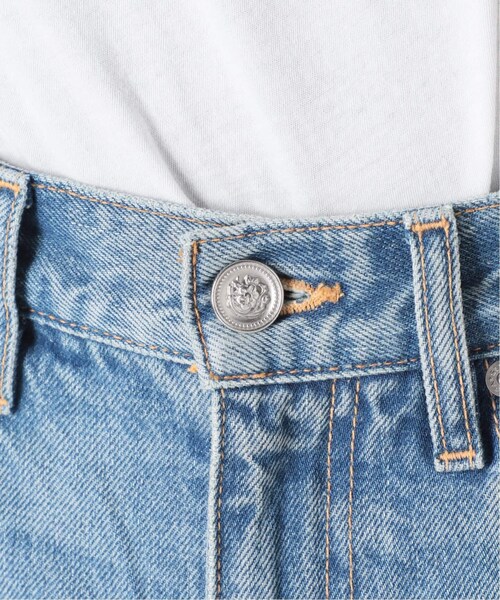 MUSE de Deuxieme classe（ミューズデドゥーズィエムクラス）の「ダメージクロップド デニム（パンツ・ブルー A/(045)/24/在庫なし/25/残り2点/26/残り1点/27/残り3点/28）」の18枚目の写真