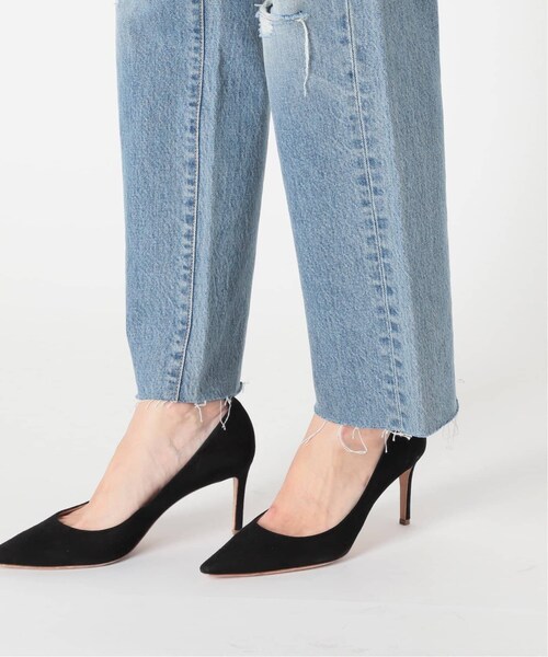 MUSE de Deuxieme classe（ミューズデドゥーズィエムクラス）の「ダメージクロップド デニム（パンツ・ブルー A/(045)/24/在庫なし/25/残り2点/26/残り1点/27/残り3点/28）」の17枚目の写真