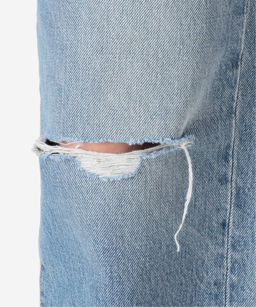 MUSE de Deuxieme classe（ミューズデドゥーズィエムクラス）の「ダメージクロップド デニム（パンツ・ブルー A/(045)/24/在庫なし/25/残り2点/26/残り1点/27/残り3点/28）」の19枚目の写真