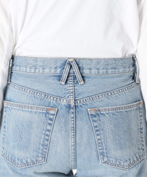 MUSE de Deuxieme classe（ミューズデドゥーズィエムクラス）の「ダメージクロップド デニム（パンツ・ブルー A/(045)/24/在庫なし/25/残り2点/26/残り1点/27/残り3点/28）」の15枚目の写真