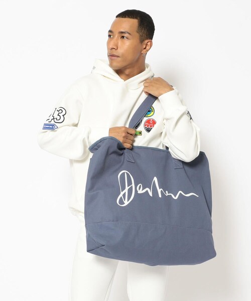 DENHAM(デンハム)の「DENHAM/デンハム/SIGNATURE TOTE TC(バッグ・メンズ・INDIGO・F)」の8枚目の写真