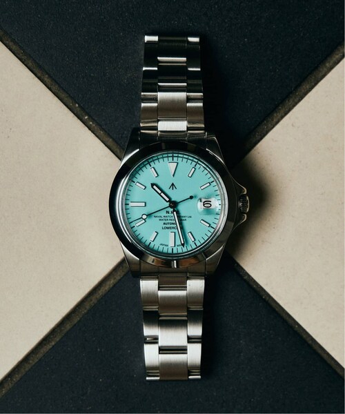 NAVAL WATCH LOWERCASE EDIFICE別注 ターコイズ EDIFICE（エディフィス）の「《予約》【NAVAL WATCH Produced by
