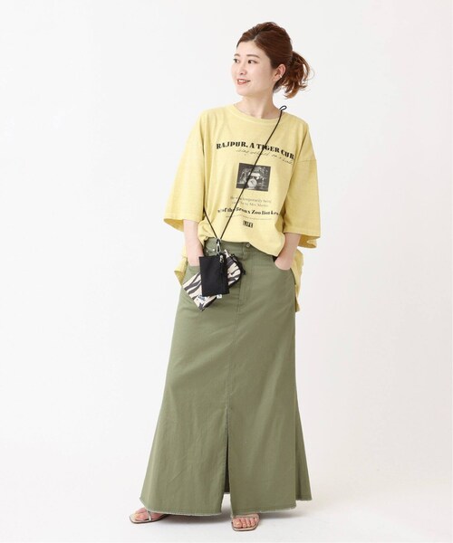 Spick & Span（スピックアンドスパン）の「≪BCS福岡+BCS限定≫【GOOD ROCK SPEED】LIFE フォトワイドTEE TIGER（その他・イエロー/L）」の17枚目の写真