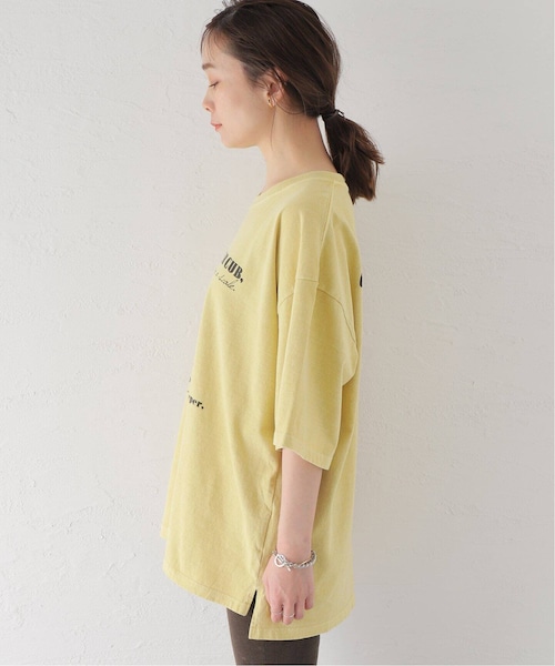 Spick & Span（スピックアンドスパン）の「≪BCS福岡+BCS限定≫【GOOD ROCK SPEED】LIFE フォトワイドTEE TIGER（その他・イエロー/L）」の5枚目の写真