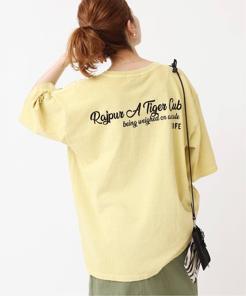 Spick & Span（スピックアンドスパン）の「≪BCS福岡+BCS限定≫【GOOD ROCK SPEED】LIFE フォトワイドTEE TIGER（その他・イエロー/L）」の22枚目の写真