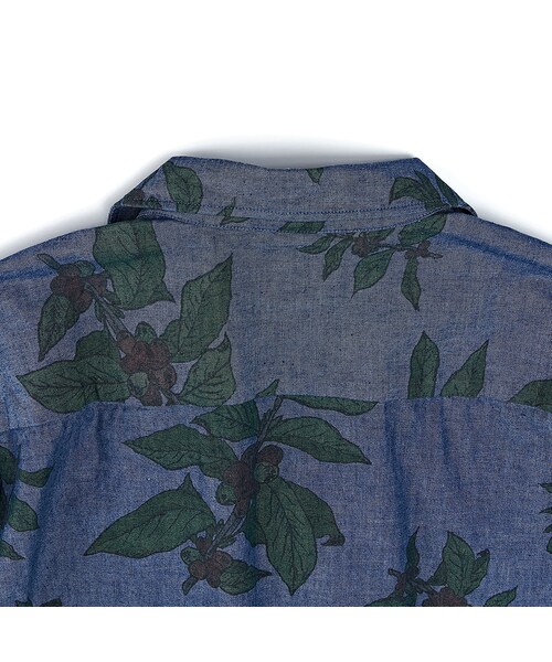 JAPAN BLUE JEANS（ジャパンブルージーンズ）の「J937271 Indigo Coffee Printed Open Collar Shirts（その他・Other・L/XL/XXL）」の5枚目の写真