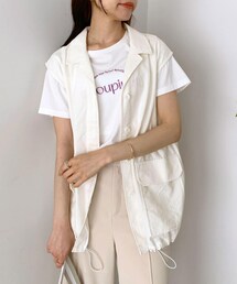 OLIVE des OLIVE | ミリタリーベスト(その他アウター)