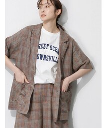 Green　Parks | ベルギーリネン混 ジャケット(ジャケット/アウター)