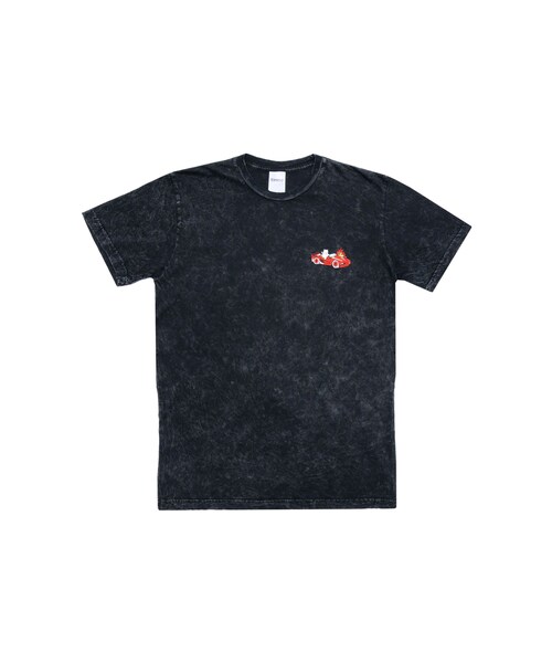 ★米国発/送関込*RIPNDIP*新作*HELL-RACERミネラル加工Tシャツ★ RIPNDIP（リップンディップ）の「[RIPNDIP] HELL RACER TEE