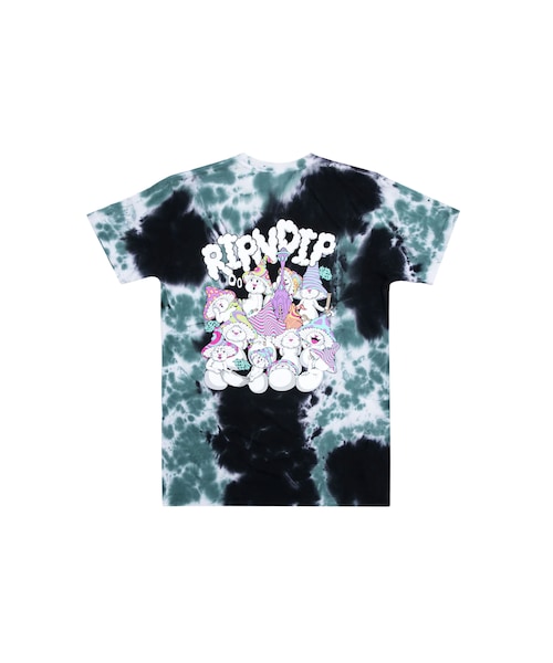 ★国内在庫/即発可*RIPNDIP*HELL RACER Tシャツ/MINERAL★ RIPNDIP（リップンディップ）の「[RIPNDIP] HELL RACER TEE