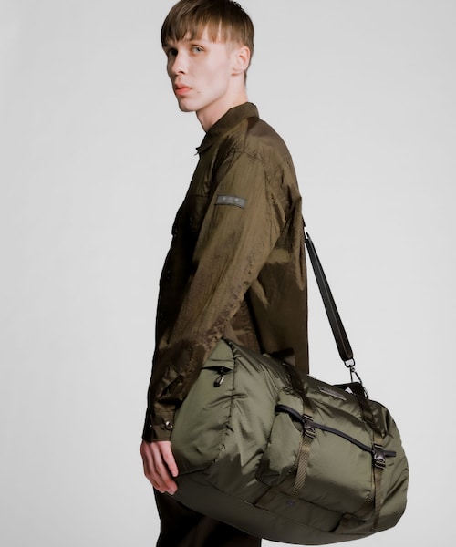 【TATRAS】タトラス/MISSUA ミスア/軽量 ボストンバッグ/40L 今井 豪 | MISSUA ミスア BLACK/KHAKI ¥104,500（税込） 大容量
