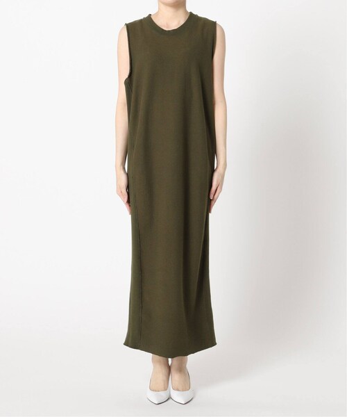 plage（プラージュ）の「《予約》カットオフ裏毛ワンピース（その他・カーキ/36/38）」の8枚目の写真