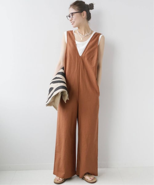 web限定アイテム JOURNAL レリューム relume（ジャーナルスタンダード STANDARD サロペット・オーバーオール・オールインワン