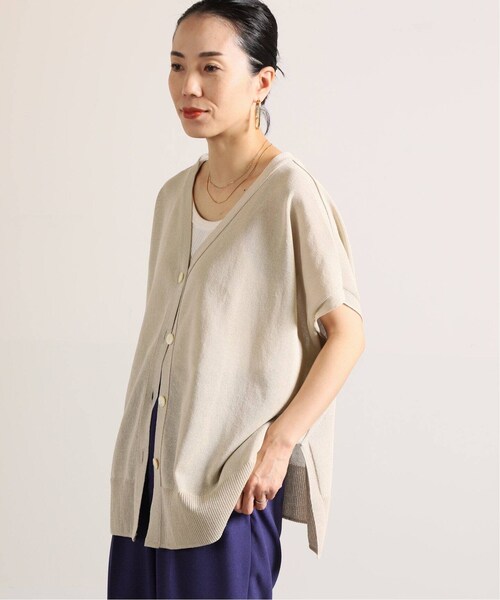 VERMEIL par iena（ヴェルメイユパーイエナ）の「《予約》12G 2wayカーディガン（その他・ブラック/フリー）」の20枚目の写真