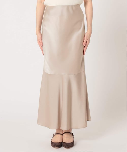 Noble（ノーブル）の「《予約》ヴィンテージサテンマーメイドスカート