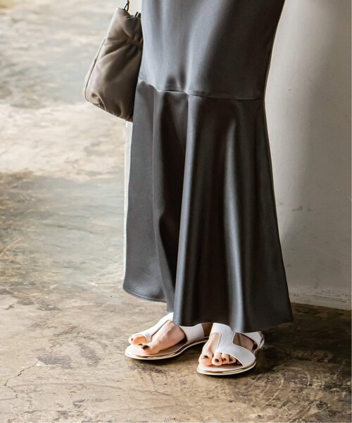 Noble（ノーブル）の「《予約》ヴィンテージサテンマーメイドスカート
