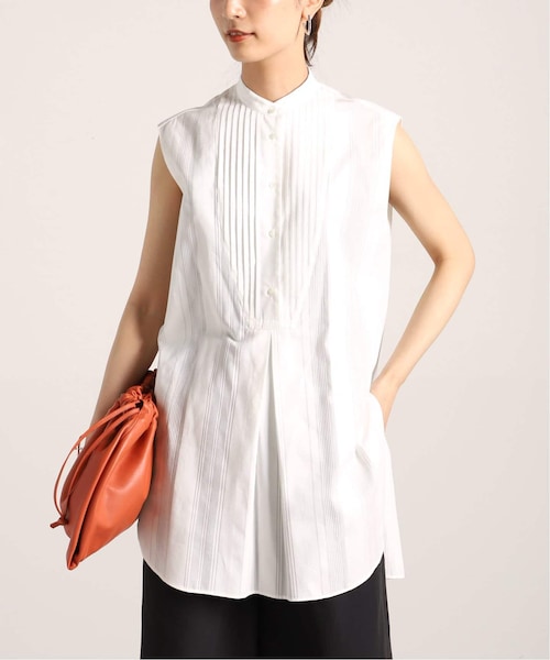美品✨定価3万 ヴェルメイユパーイエナ タイプライターピンタックチュニック 白 VERMEIL par iena（ヴェルメイユパーイエナ）の「《予約
