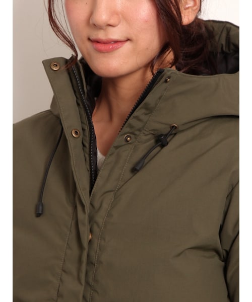 MYSELF ABAHOUSE（マイセルフアバハウス）の「ダウンコート（ジャケット/アウター・レディース・ブラック/カーキ・S/M）」の5枚目の写真