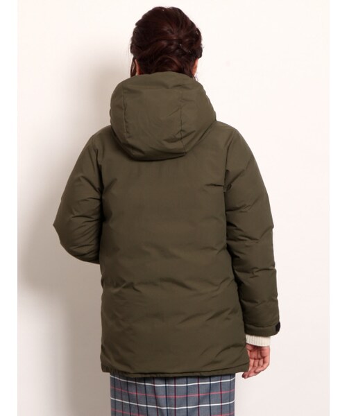 MYSELF ABAHOUSE（マイセルフアバハウス）の「ダウンコート（ジャケット/アウター・レディース・ブラック/カーキ・S/M）」の6枚目の写真