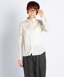 DOUBLE NAME | 無地ベーシック長袖シャツ(トップス)