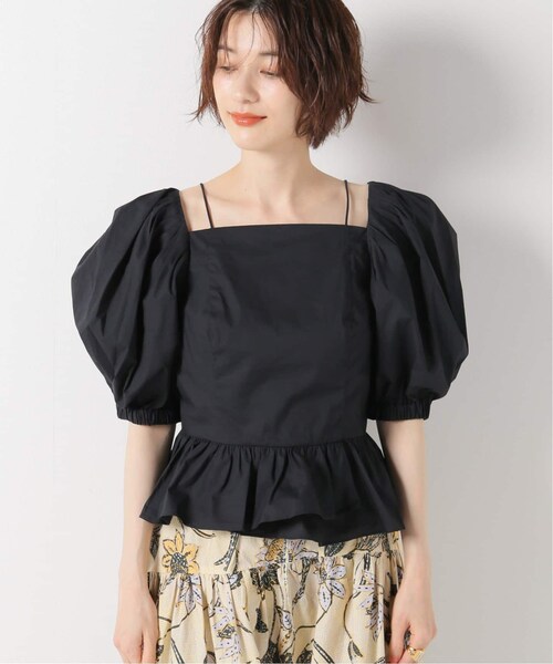 IENA（イエナ）の「【ULLA JOHNSON/ウラ ジョンソン】Carlottaブラウス（その他・ブラック/2）」の4枚目の写真