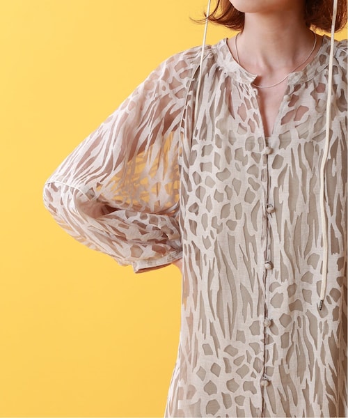 SLOBE IENA（スローブイエナ）の「GIRAFFEオパールカフタン