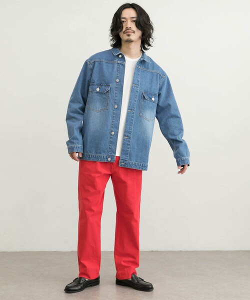 URBAN RESEARCH ID（アーバンリサーチ アイディー）の「URBAN RESEARCH iD 彩色奇諾褲（その他・メンズ・象牙白/藍色/紅色/綠色・M/L）」の14枚目の写真