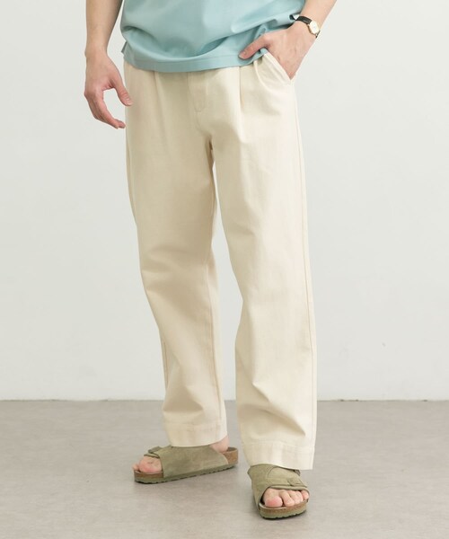 URBAN RESEARCH ID（アーバンリサーチ アイディー）の「URBAN RESEARCH iD 彩色奇諾褲（その他・メンズ・象牙白/藍色/紅色/綠色・M/L）」の9枚目の写真