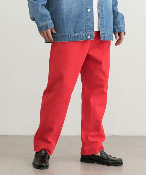 URBAN RESEARCH ID（アーバンリサーチ アイディー）の「URBAN RESEARCH iD 彩色奇諾褲（その他・メンズ・象牙白/藍色/紅色/綠色・M/L）」の13枚目の写真