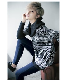 PEACH JOHN | マイハニービー／ＭＨＢカットコンビストレッチパンツ(パンツ)