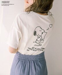OLIVE des OLIVE | PEANUTSゆるTシャツ(Tシャツ/カットソー)