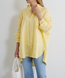 OUVRAGE CLASSE | 【TICCA/ティッカ】リネンスクエアビックシャツ(シャツ/ブラウス)