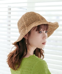 DISCOAT | 【HAPPY BAG対象商品】ぺーパーチューリップハット≪WEB限定≫(ハット)