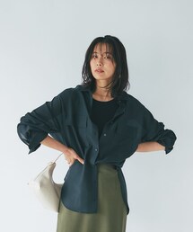 RIVE DROITE（リヴドロワ）の「【季節感ある涼しげな透け感】オーバーサイズシアーシャツ（シャツ/ブラウス）」