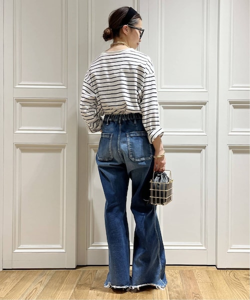 新品未使用MUSE de Deuxieme Classeボーダー MUSE de Deuxieme classe（ミューズデドゥーズィエムクラス）の