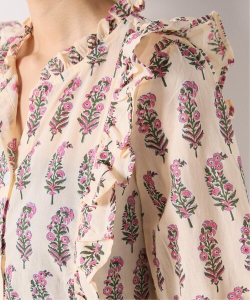 IENA(イエナ)の「【SZ Blockprints/エスゼットブロックプリント】Hartleyブラウス(その他・ナチュラル/フリー)」の14枚目の写真