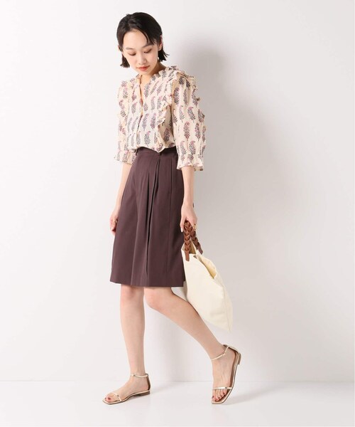 IENA(イエナ)の「【SZ Blockprints/エスゼットブロックプリント】Hartleyブラウス(その他・ナチュラル/フリー)」の3枚目の写真