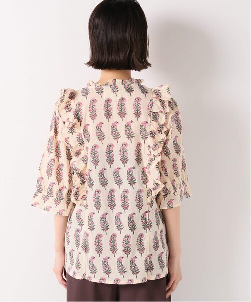 IENA(イエナ)の「【SZ Blockprints/エスゼットブロックプリント】Hartleyブラウス(その他・ナチュラル/フリー)」の9枚目の写真