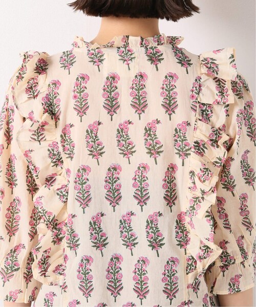 IENA(イエナ)の「【SZ Blockprints/エスゼットブロックプリント】Hartleyブラウス(その他・ナチュラル/フリー)」の11枚目の写真