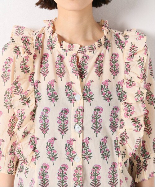 IENA(イエナ)の「【SZ Blockprints/エスゼットブロックプリント】Hartleyブラウス(その他・ナチュラル/フリー)」の10枚目の写真