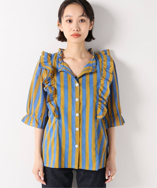 IENA(イエナ)の「【SZ Blockprints/エスゼットブロックプリント】Hartleyブラウス(その他・ナチュラル/フリー)」の21枚目の写真
