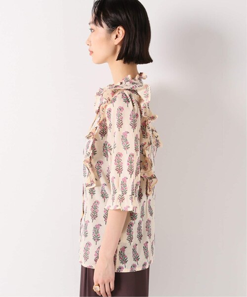 IENA(イエナ)の「【SZ Blockprints/エスゼットブロックプリント】Hartleyブラウス(その他・ナチュラル/フリー)」の8枚目の写真