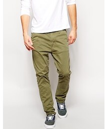 Nudie Jeans | Nudie Jeans Khaki Slim Fit Leaf Green Wash - Leaf green wash(その他パンツ)