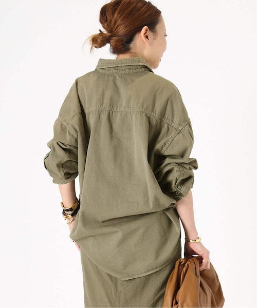 ドゥーズィエムクラス　トップス Deuxieme Classe（ドゥーズィエムクラス）の「GATHERED ブラウス